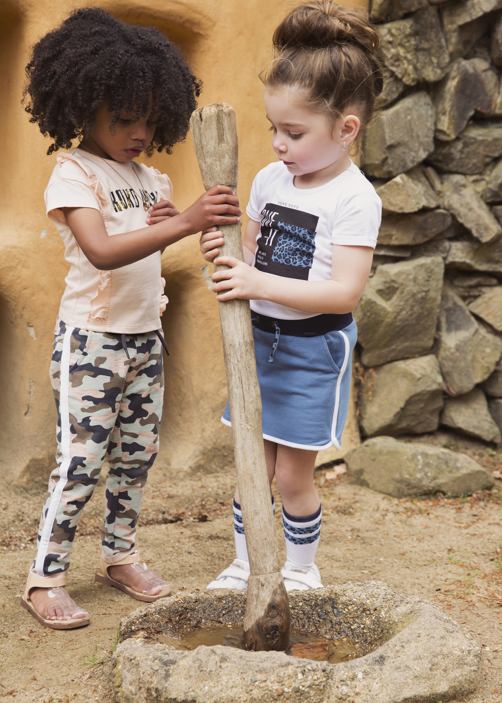 Koko Noko t shirt, black with white dots, 37C 34918