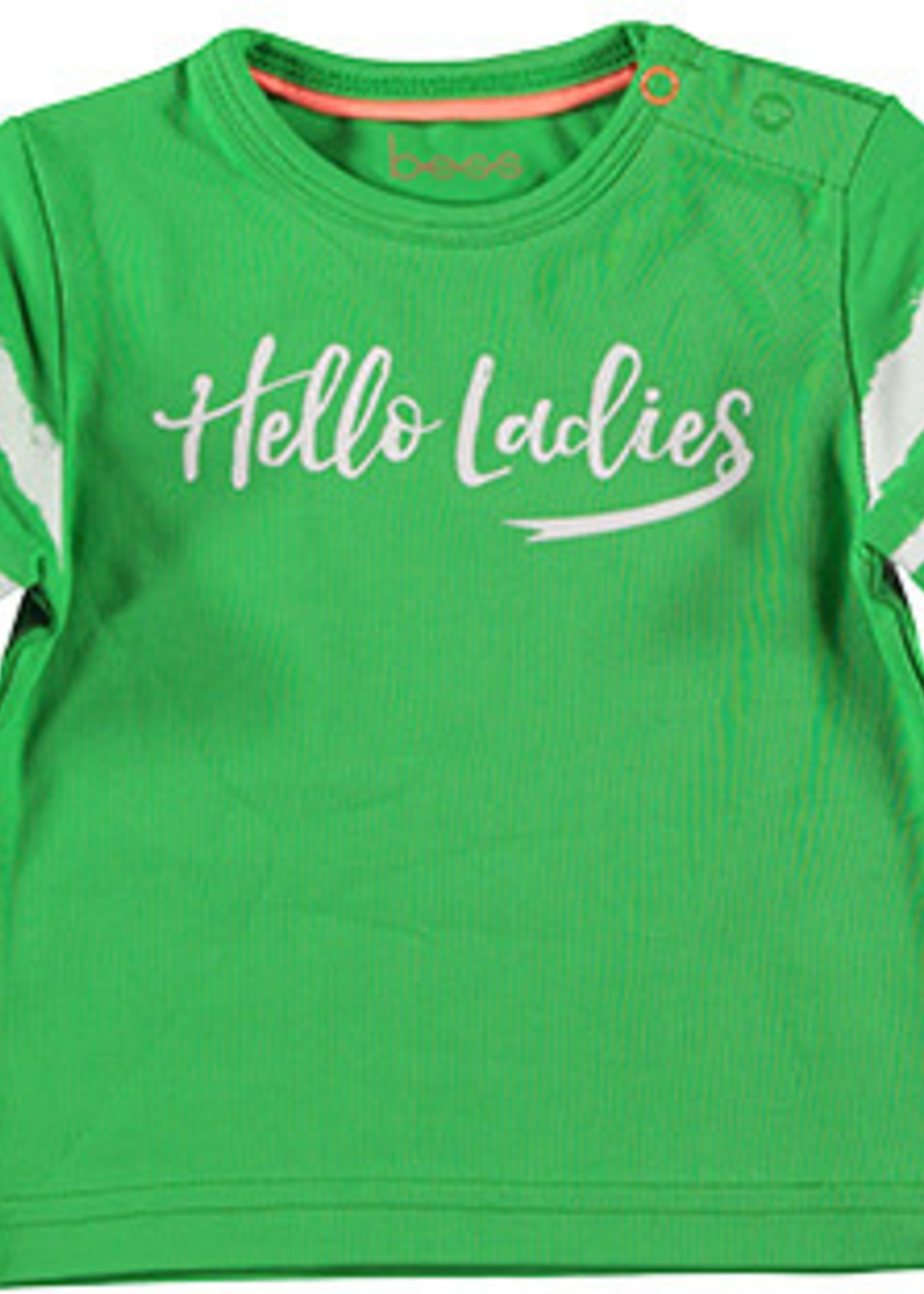 B.E.S.S. Shirt l.sl. Hello Ladies, Green