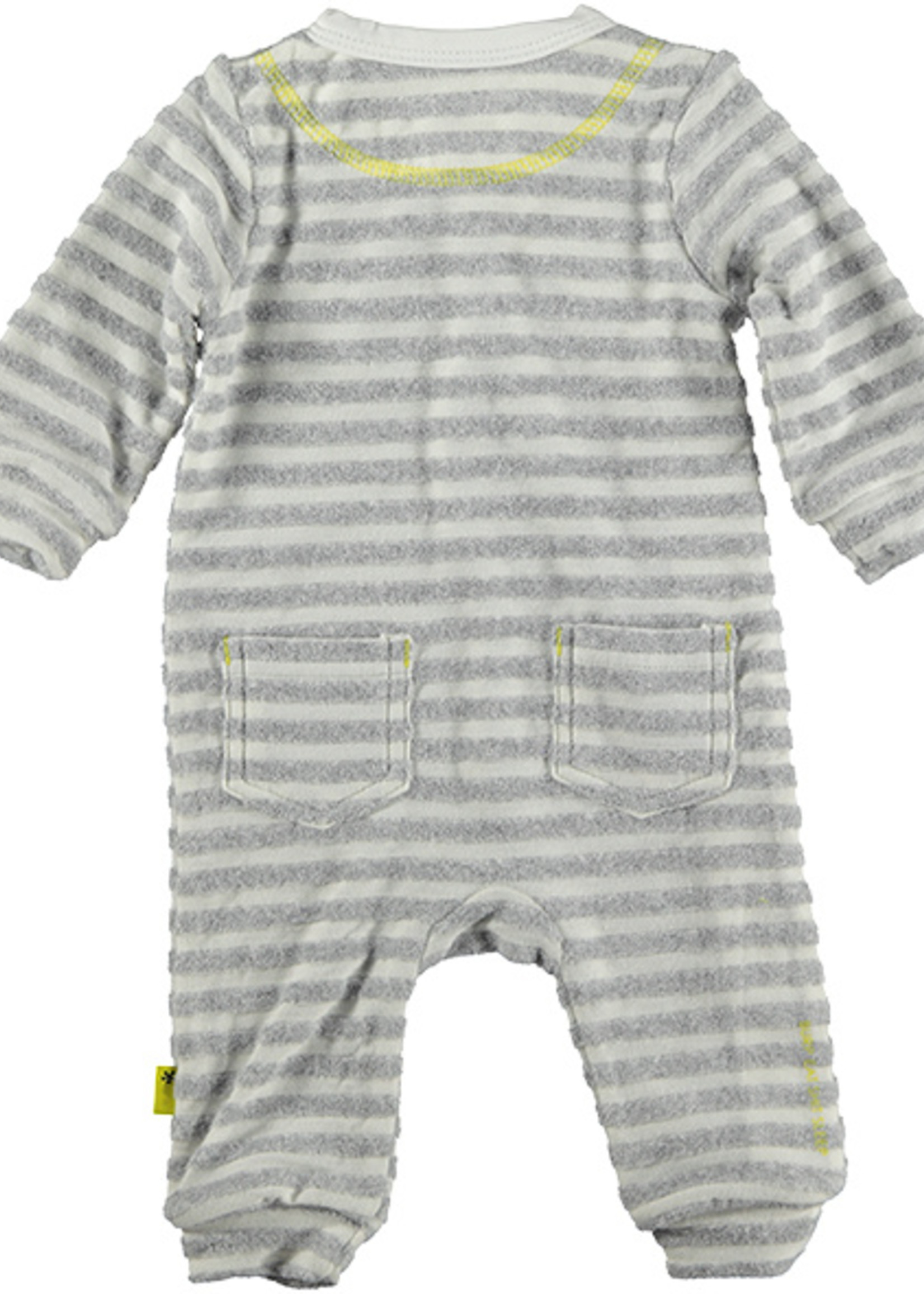 B.E.S.S. Suit Striped, White