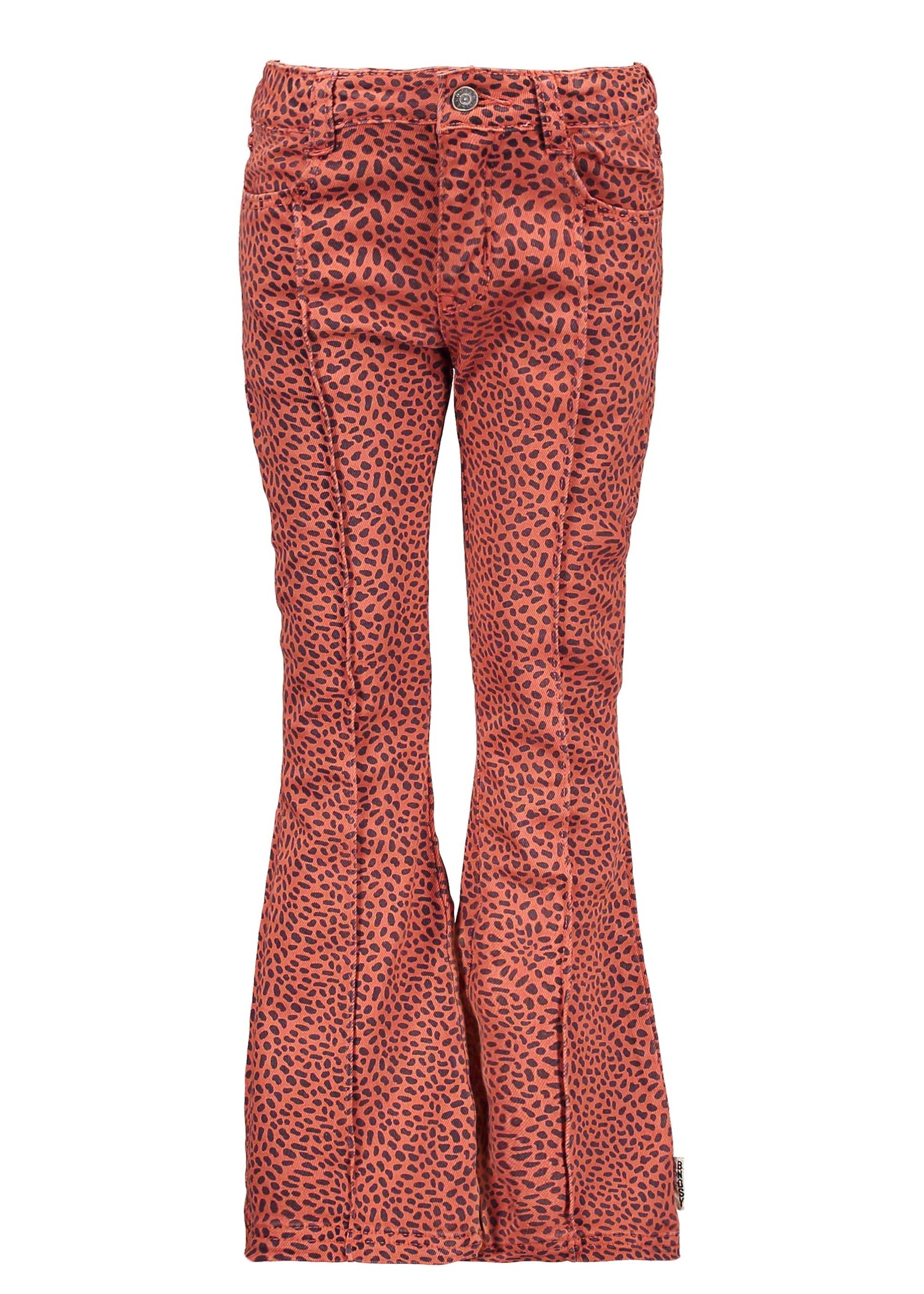 B-Nosy Girls aop mix dots flaired denim pants, Mix Dots