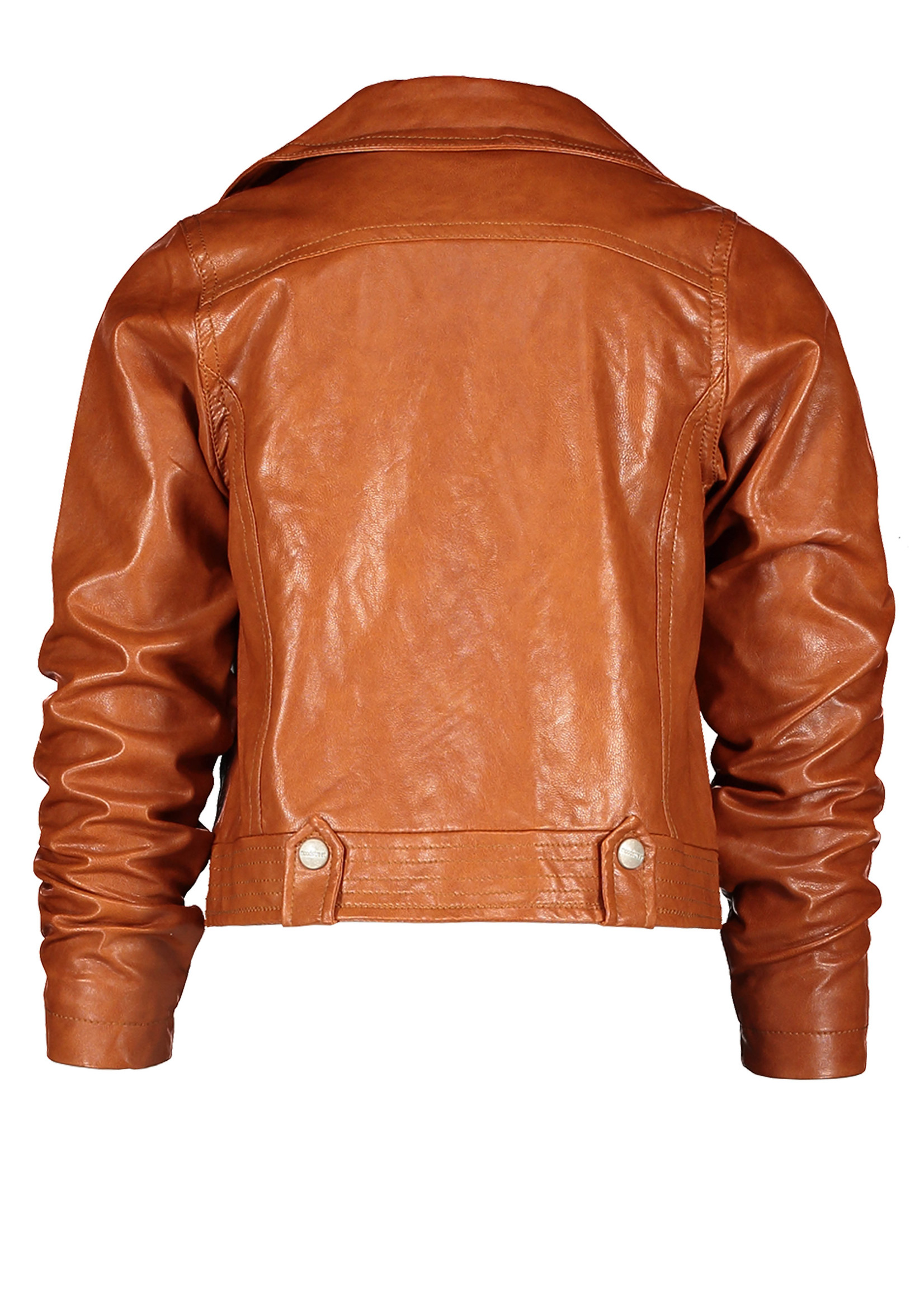 MT PU biker jacket, Toffee