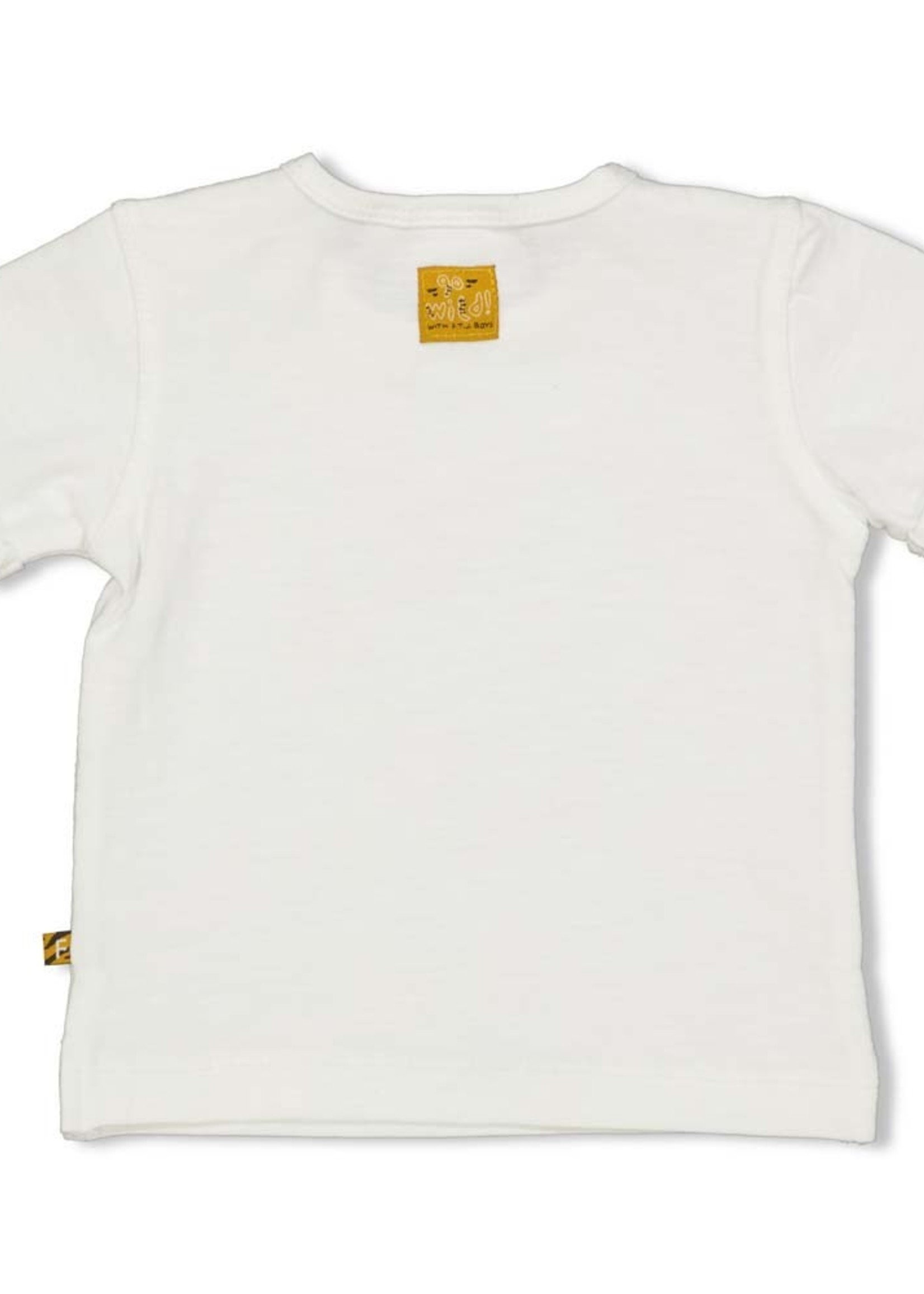 Feetje T-shirt - Go Wild. Offwhite