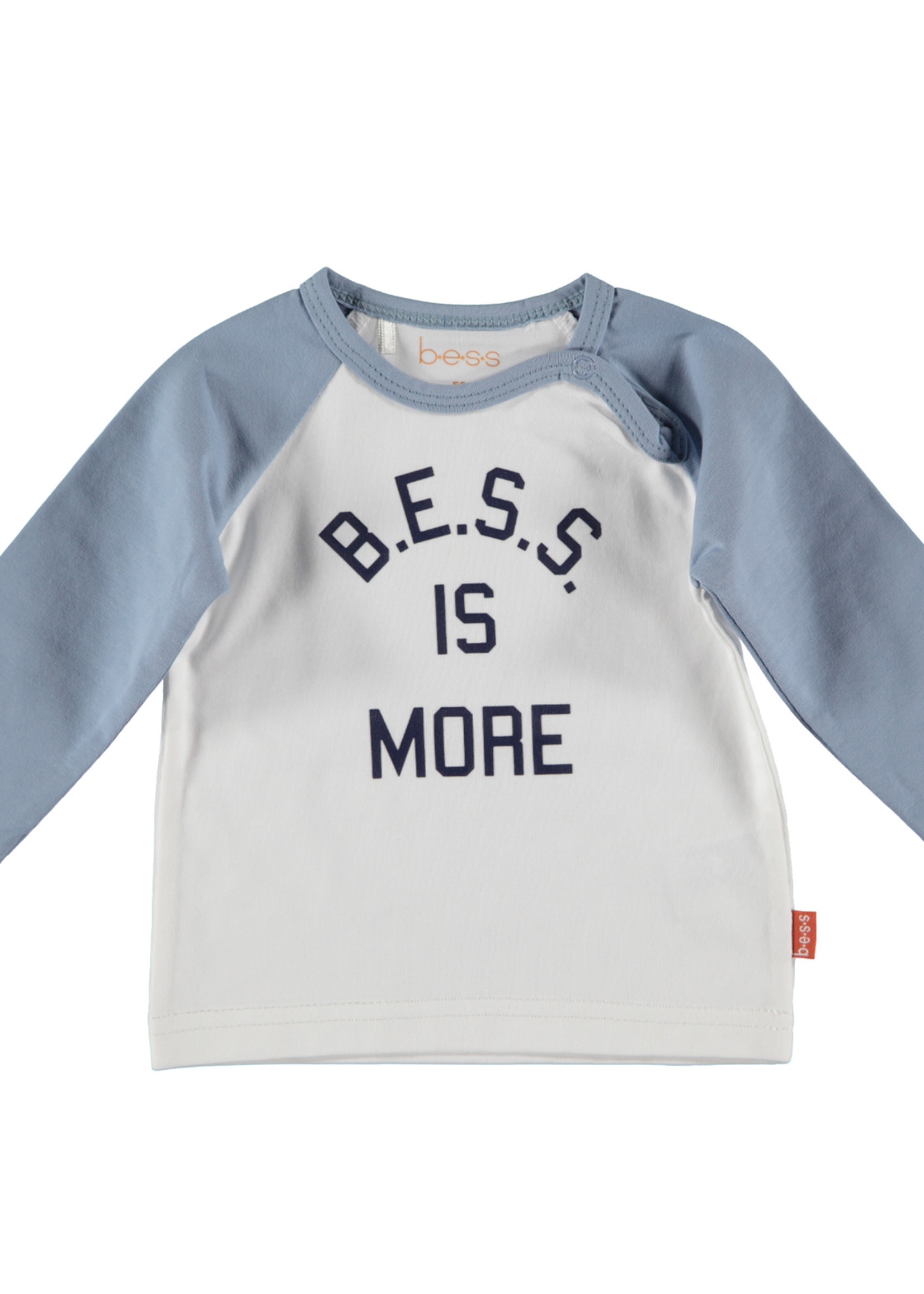 B.E.S.S. Shirt l. sl. BESS is more, White