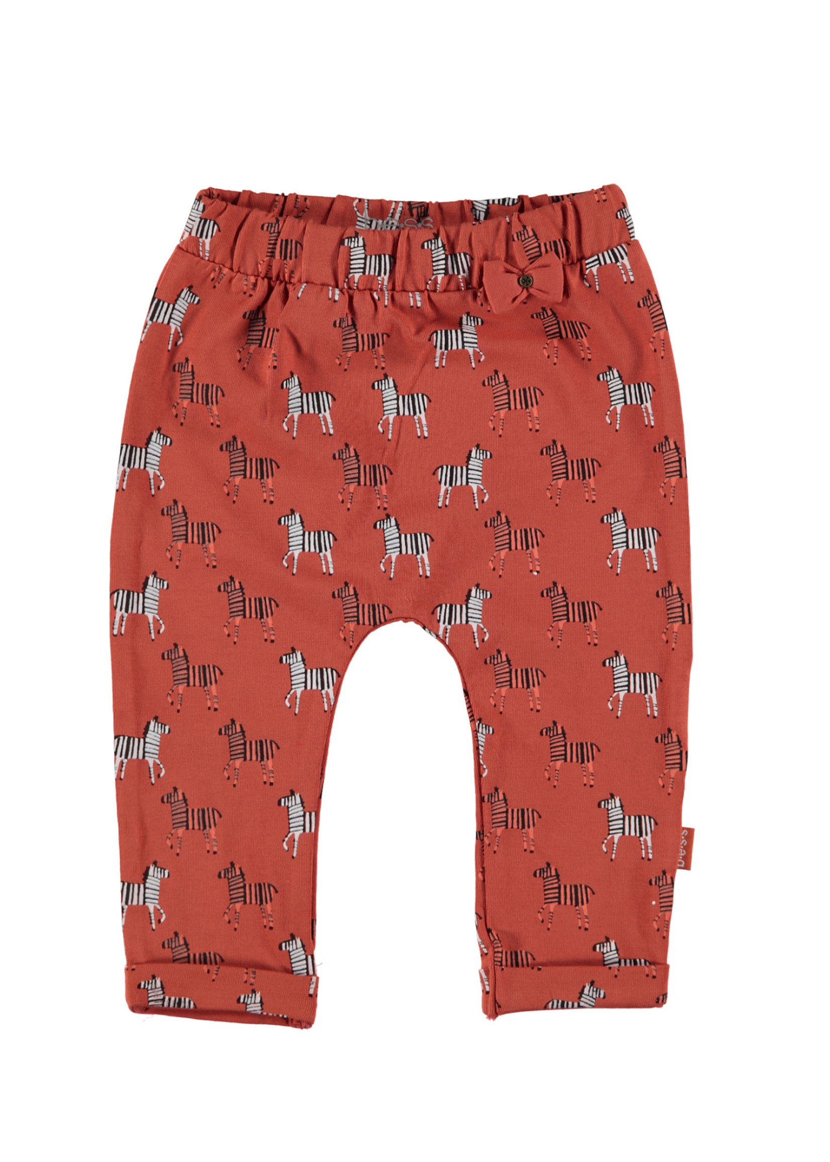 B.E.S.S. Pants AOP Zebra, Rusty