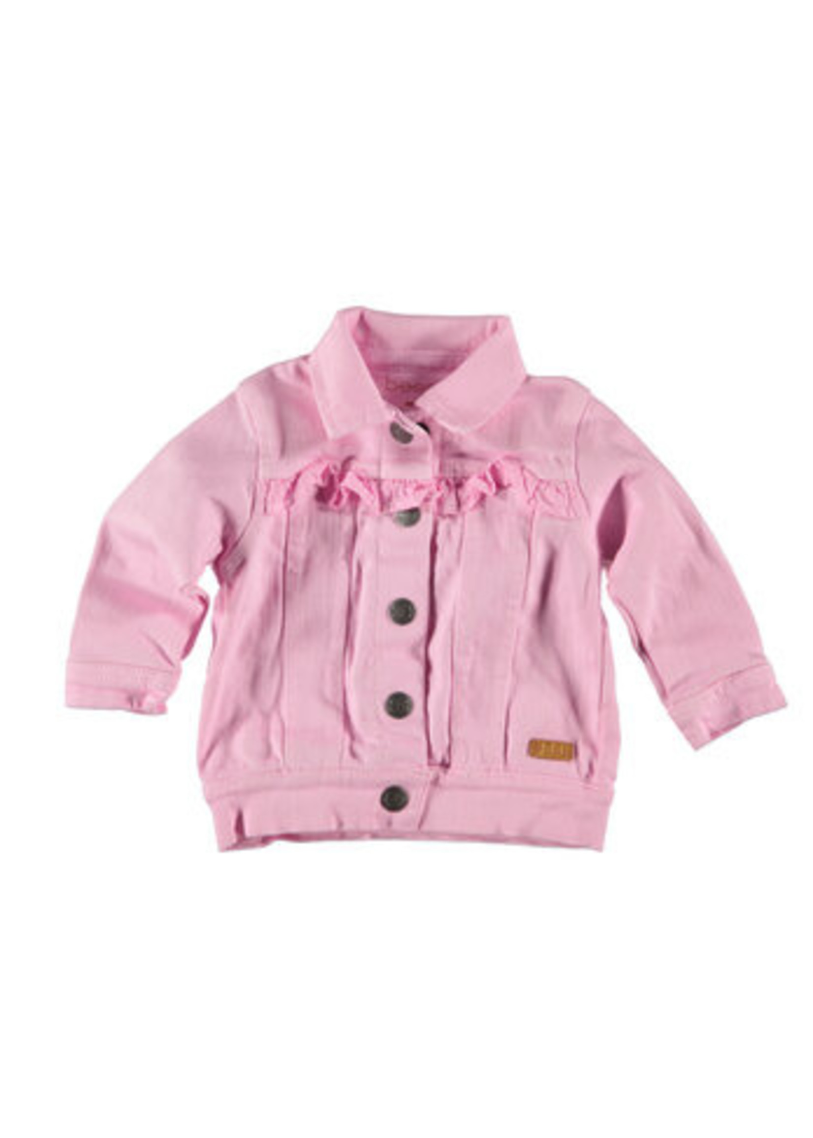 B.E.S.S. Jeans Jacket Ruffles, Pink