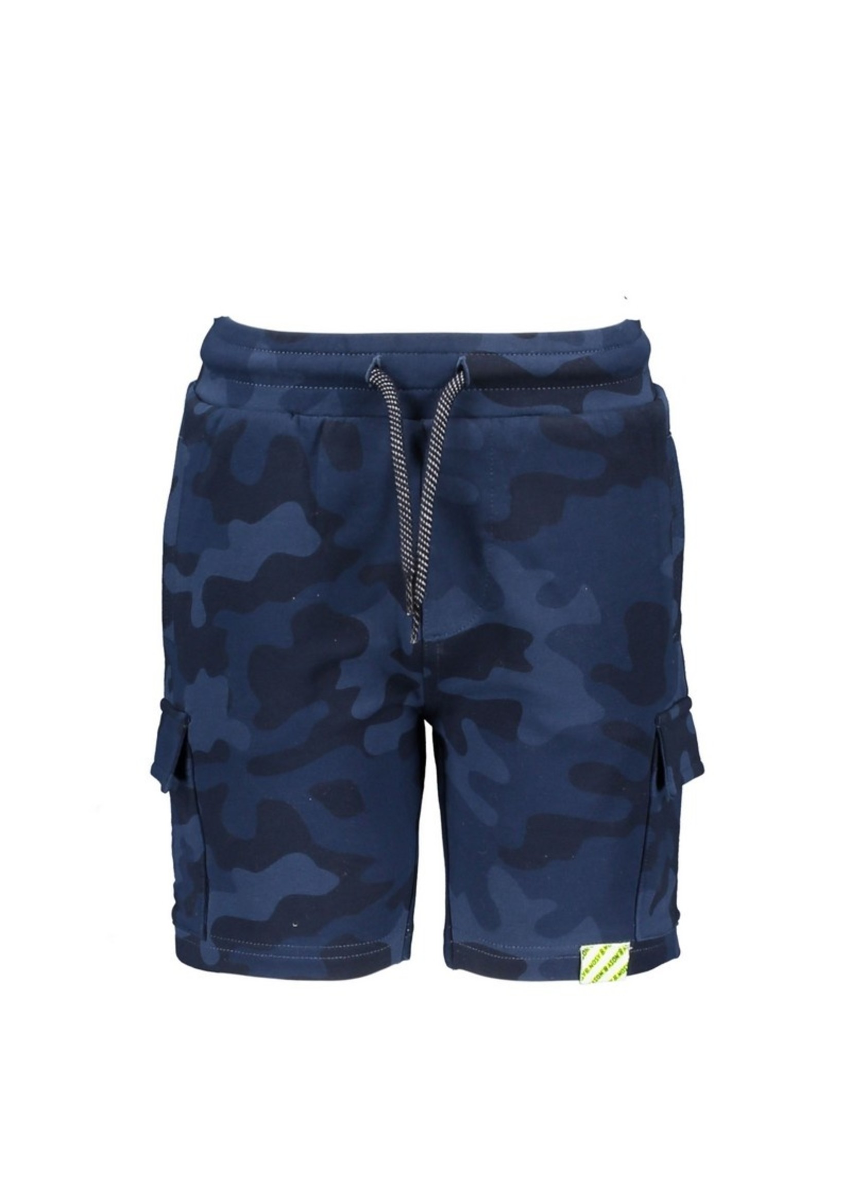 B-Nosy Boys aop camo sweat shorts, Space blue camo