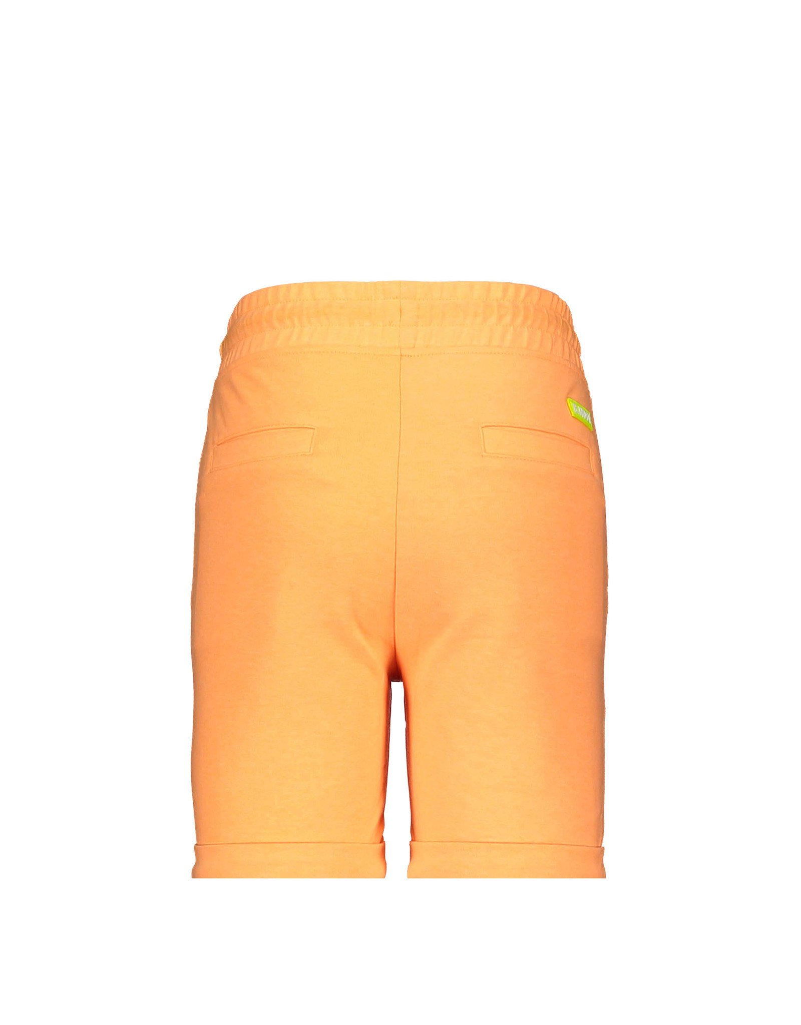 B-Nosy Boys uni shorts with smocked wb, Neon orange