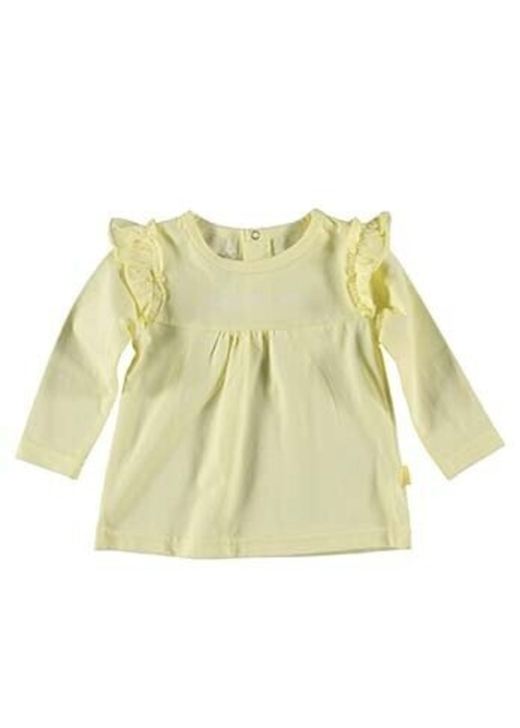 B.E.S.S. Shirt l.sl. Ruffles, Yellow