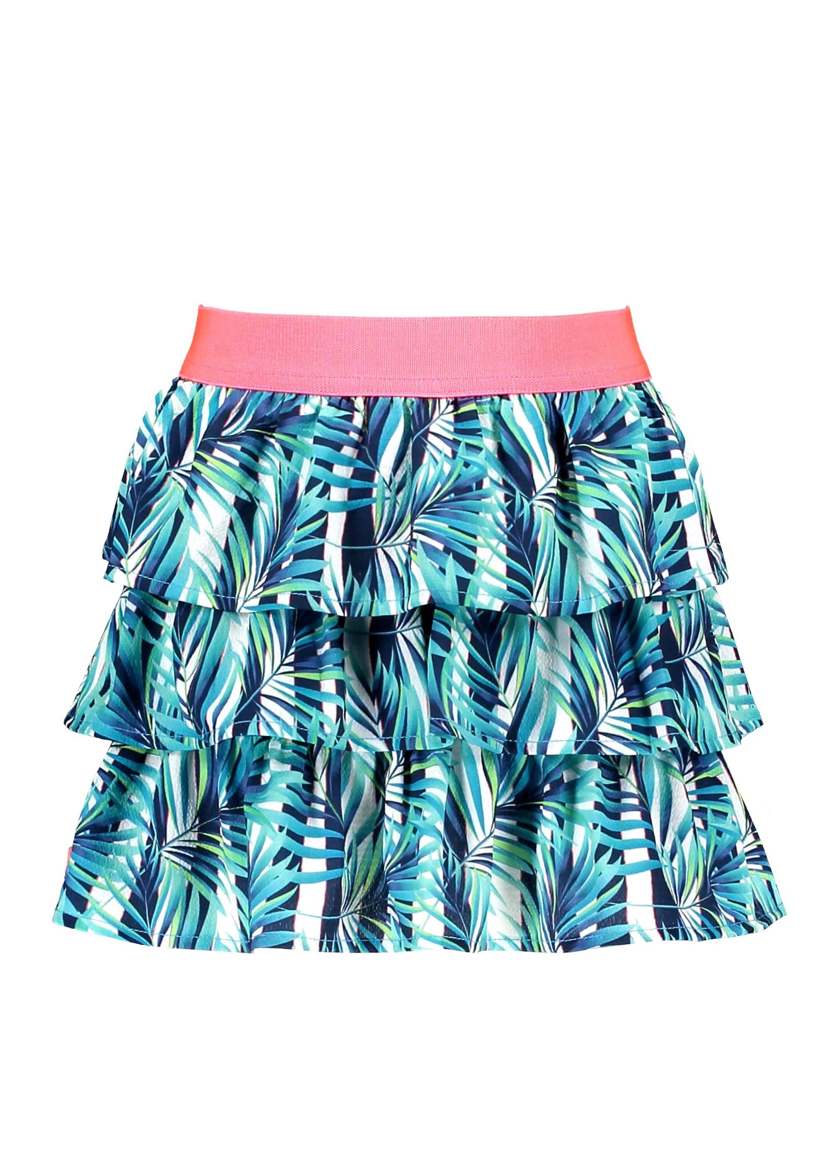 B-Nosy Girls tropical palm ao skirt