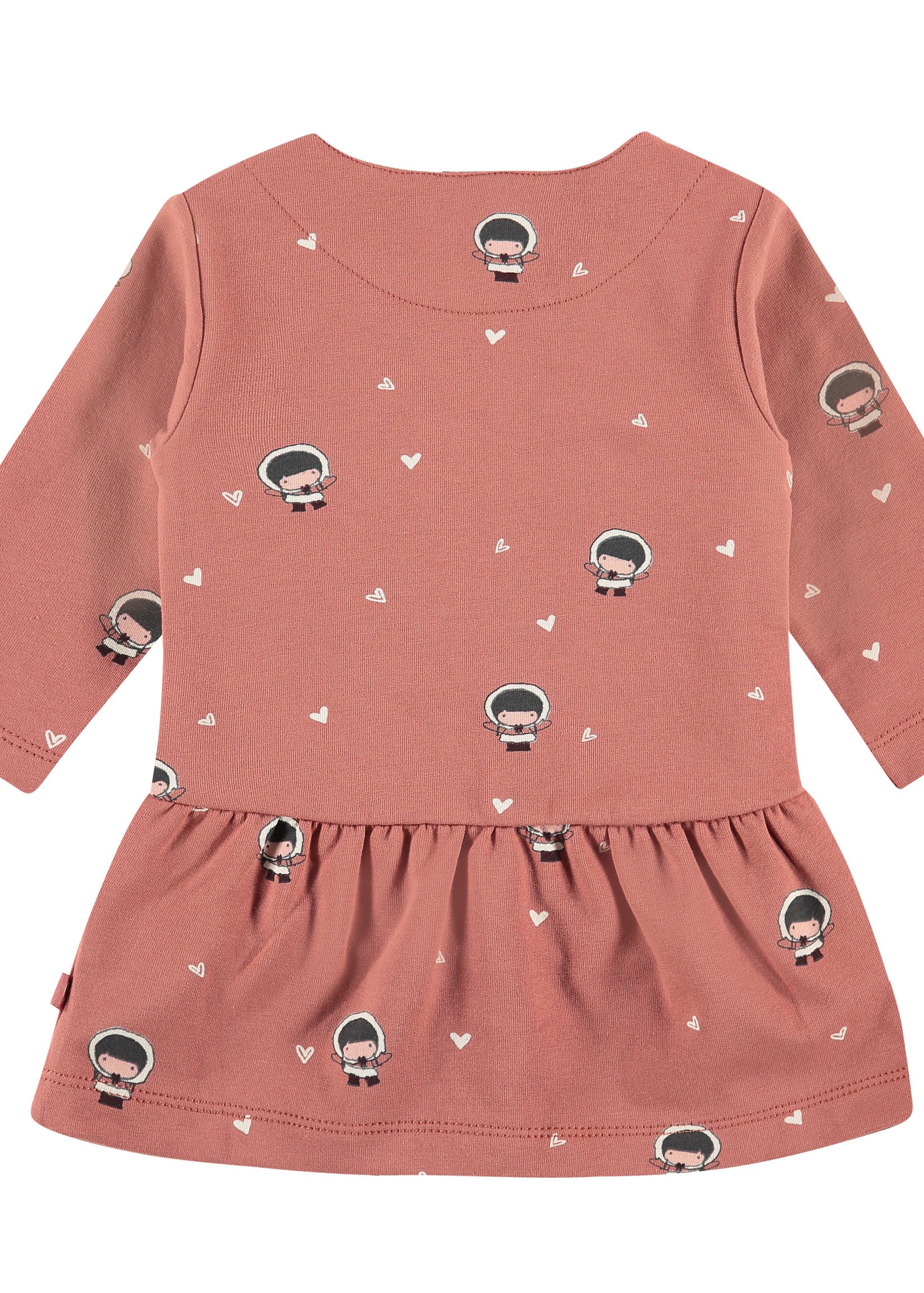 Babyface baby girls dress, terra pink, NWB21628742
