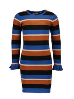 Moodstreet MT knitted dress, True Blue