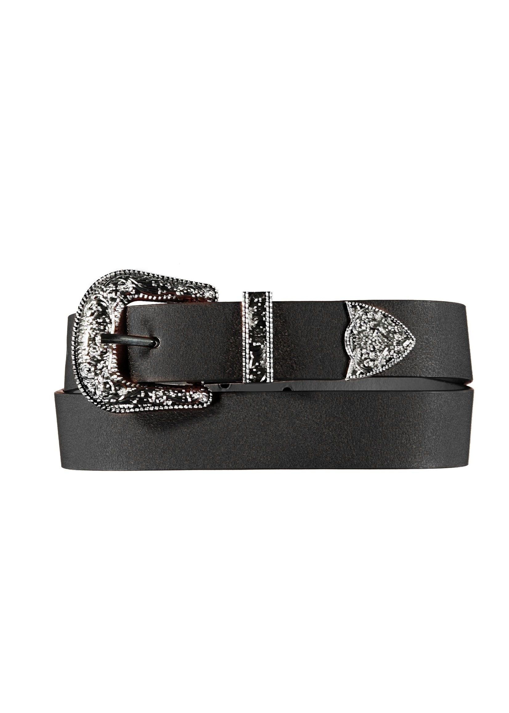B-Nosy Girls fake leather belt, Black