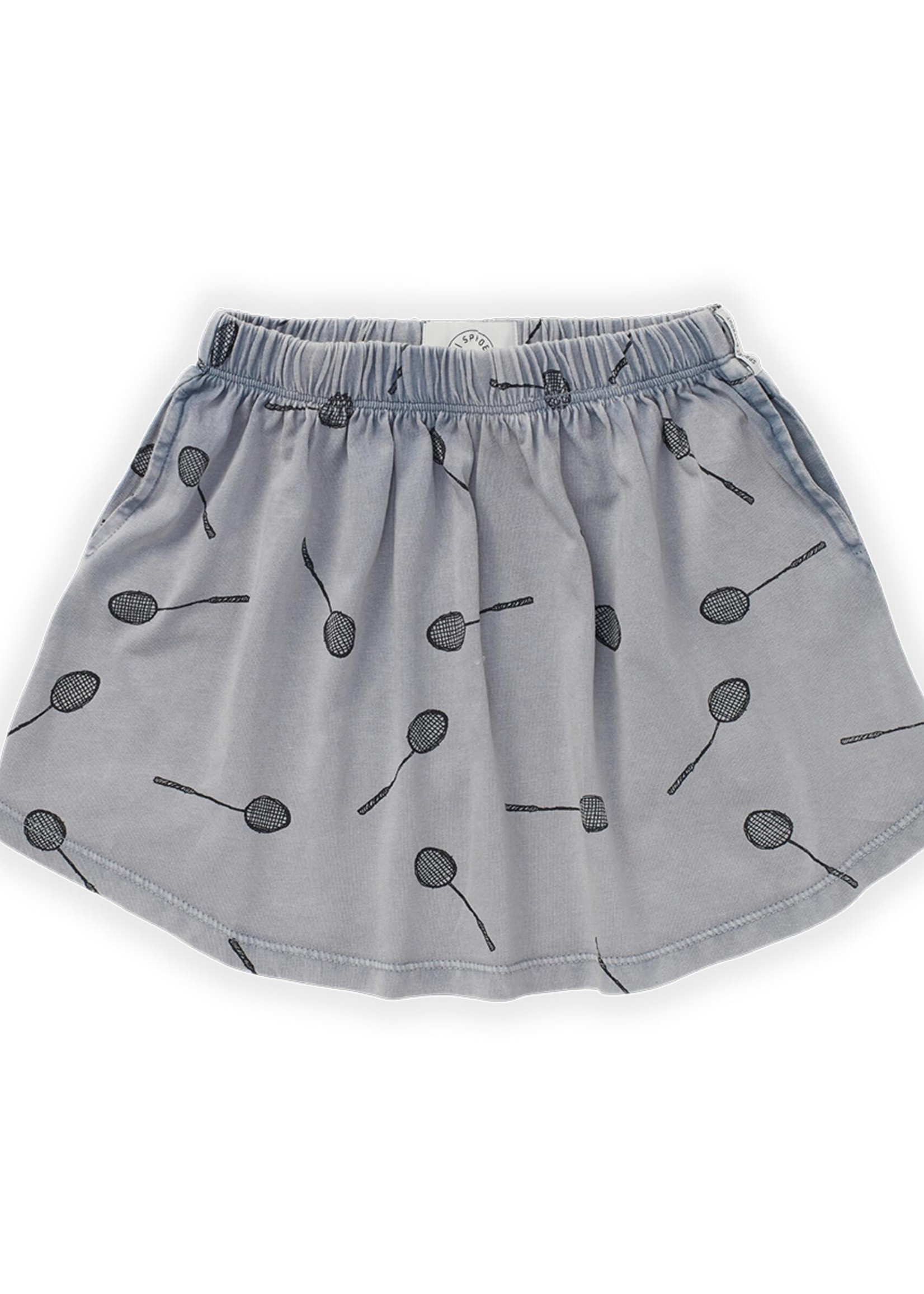 Sproet & Sprout Skirt print badminton, Stone grey