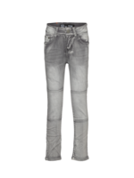 Dutch dream denim THAMANI extra slim fit. Boys extra slim fit knitted denim grey jeans