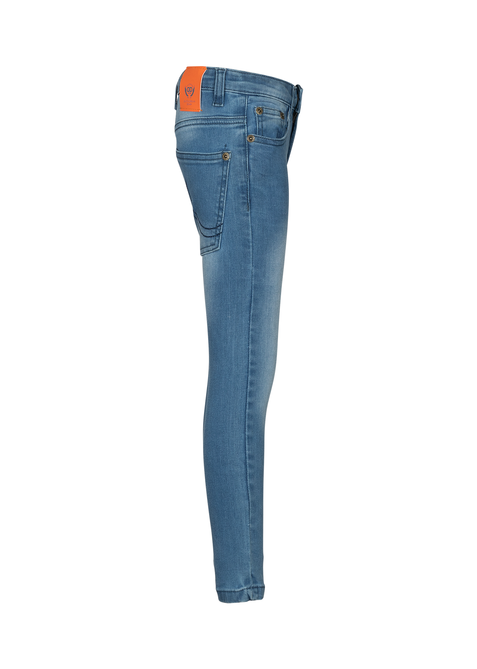 Dutch dream denim JANGA skinny. Power stretch girls mid blue skinny jeans