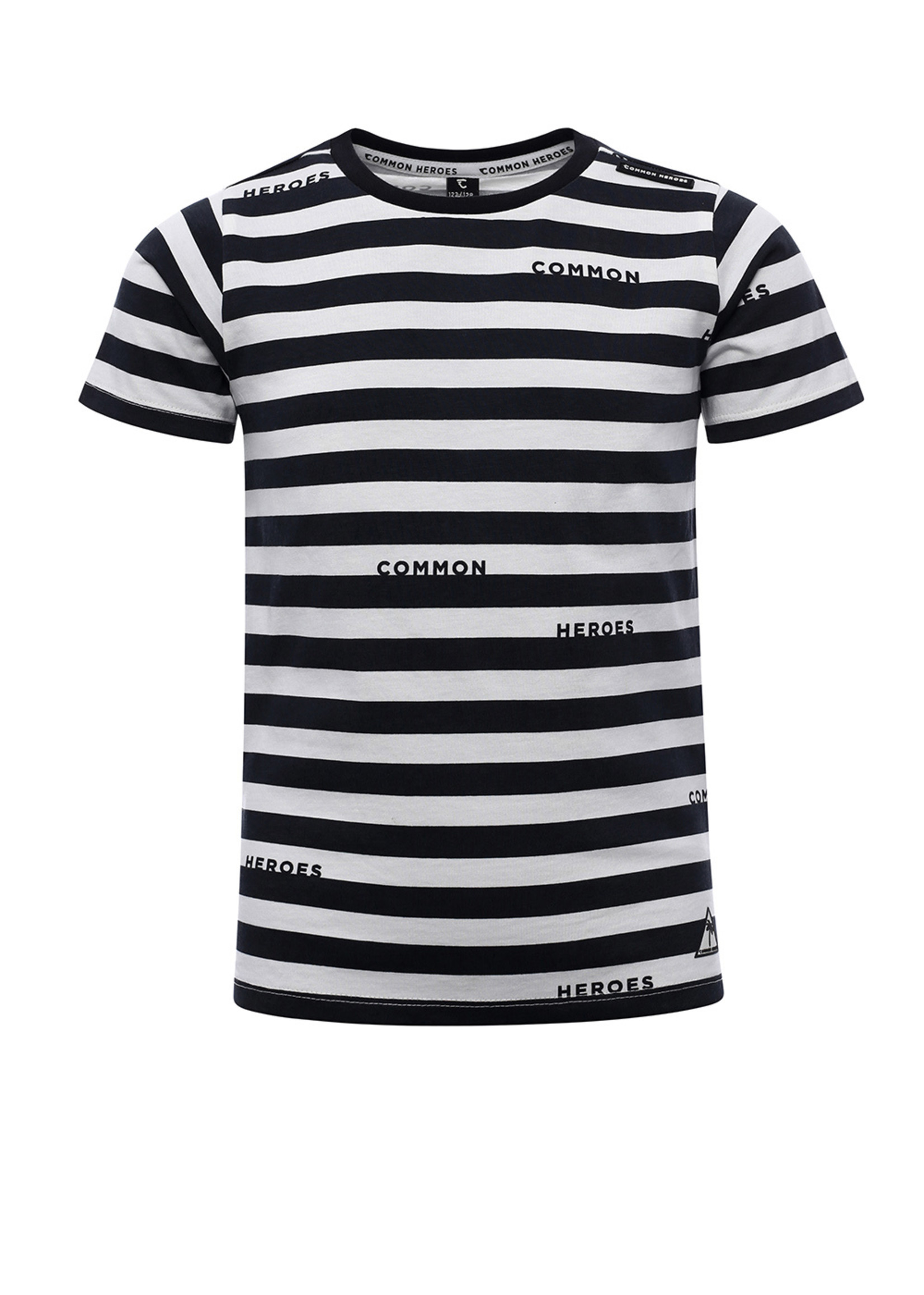 Common Heroes Common Heroes T-shirt, jail stripe