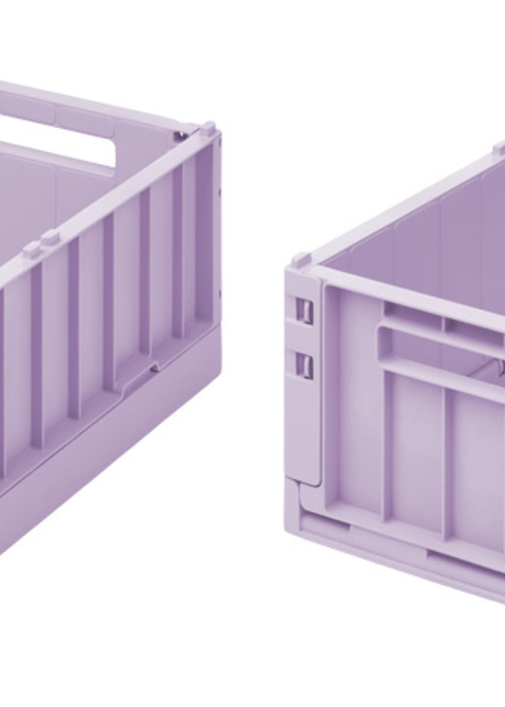 Liewood Weston Storage Box M 2-pack, 9409 Light lavender