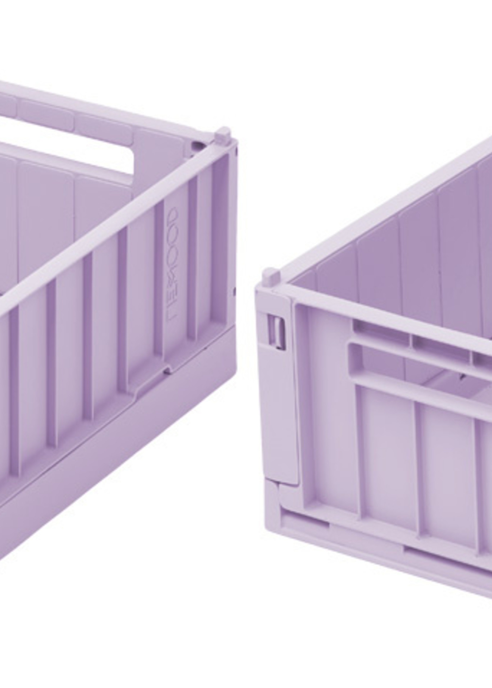 Liewood Weston Storage Box S 2-pack, 9409 Light lavender