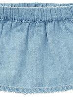 Noppies Girls Diaper Skirt Agelo, Light Blue