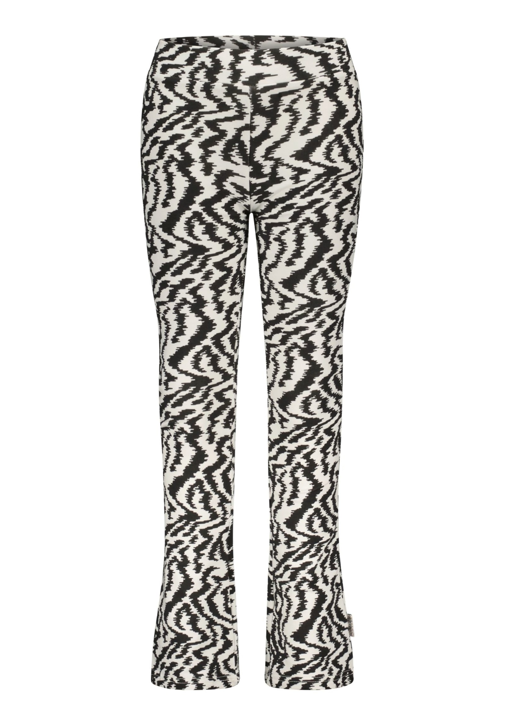 B-Nosy Girls sweat flair pants with zebra banana aop, Zebra Banana