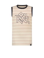 B-Nosy Boy YDS tanktop with embroidery, musician stripe