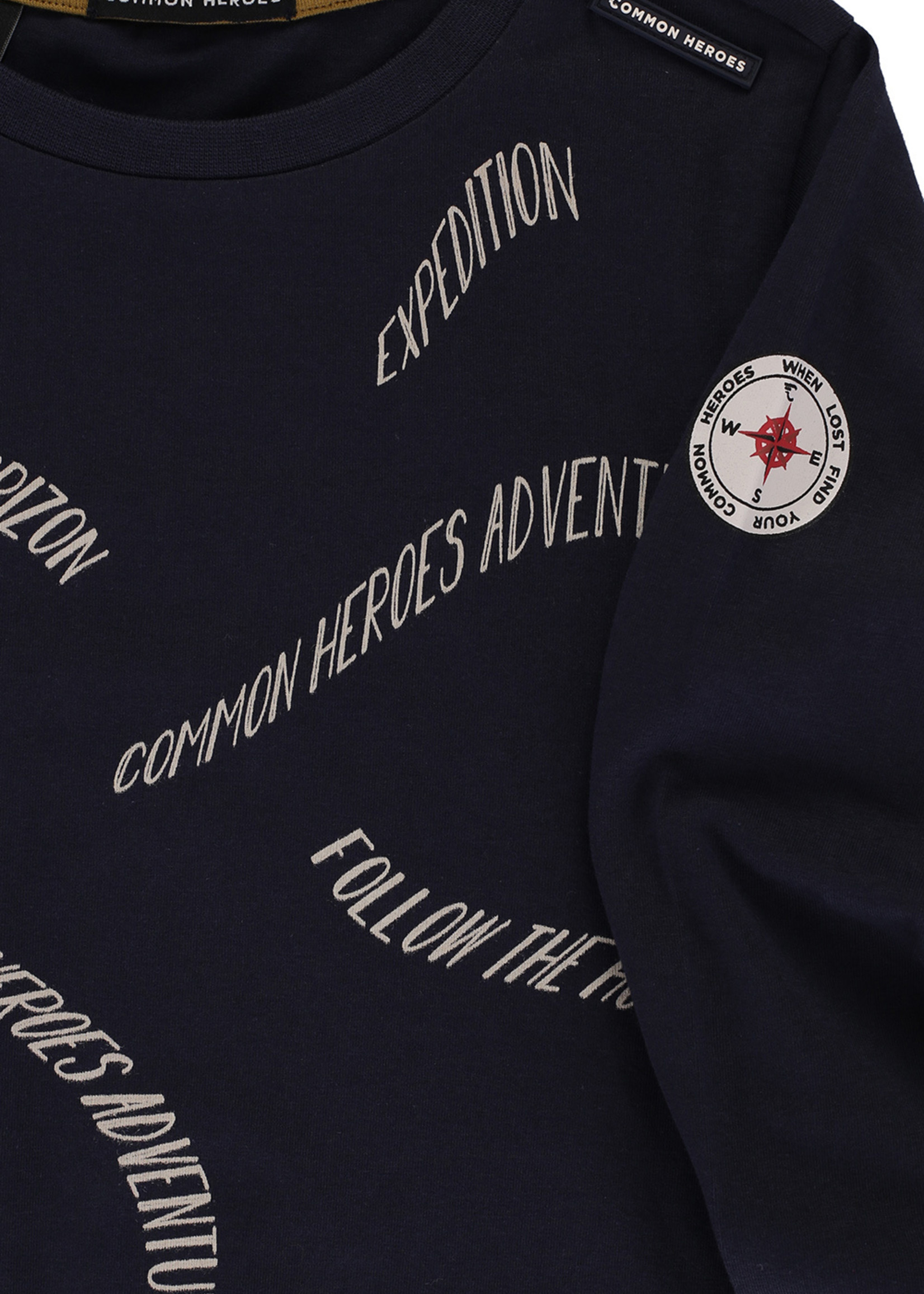 Common Heroes Common Heroes Longsleeve with AO, navy