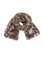 LOOXS Little Little animal fur scarf, bone