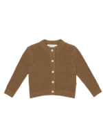 House of Jamie Knitted Baby Cardigan.Almond