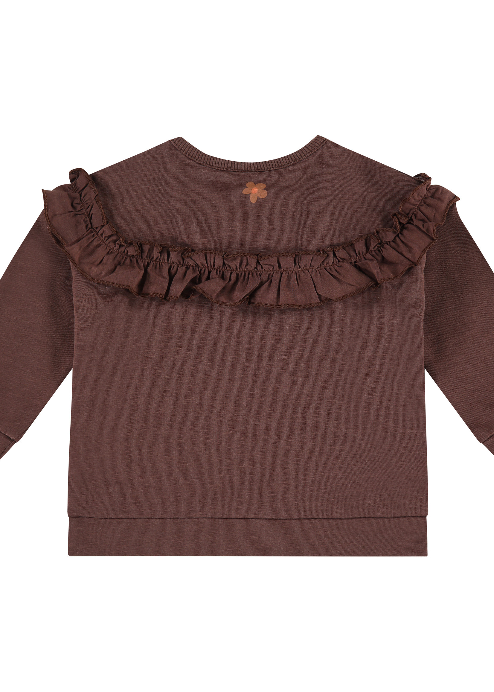 Babyface girls sweatshirt, brown, BBE22508476