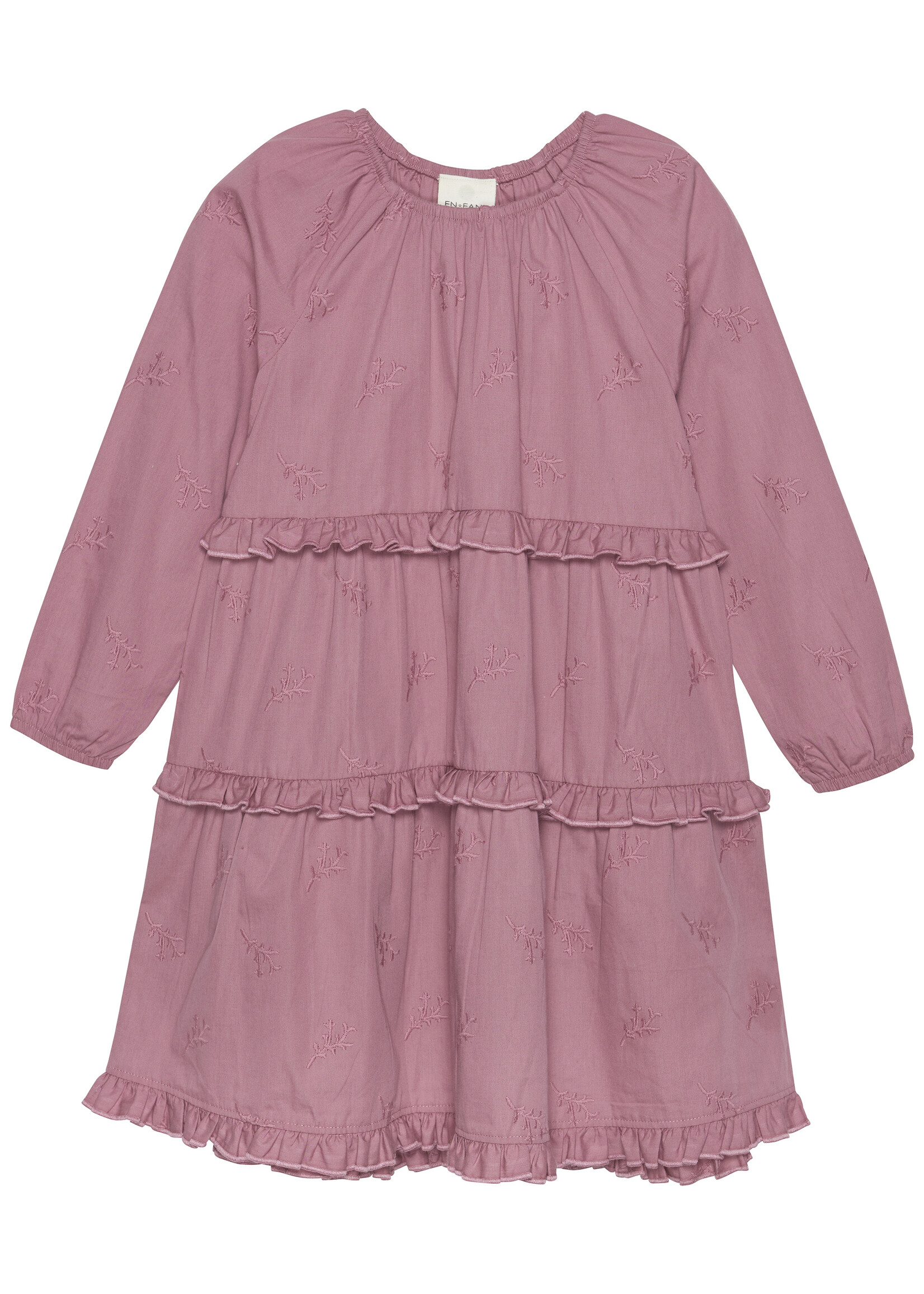 ENFANT Dress Embroidery, Mesa Rose, W23