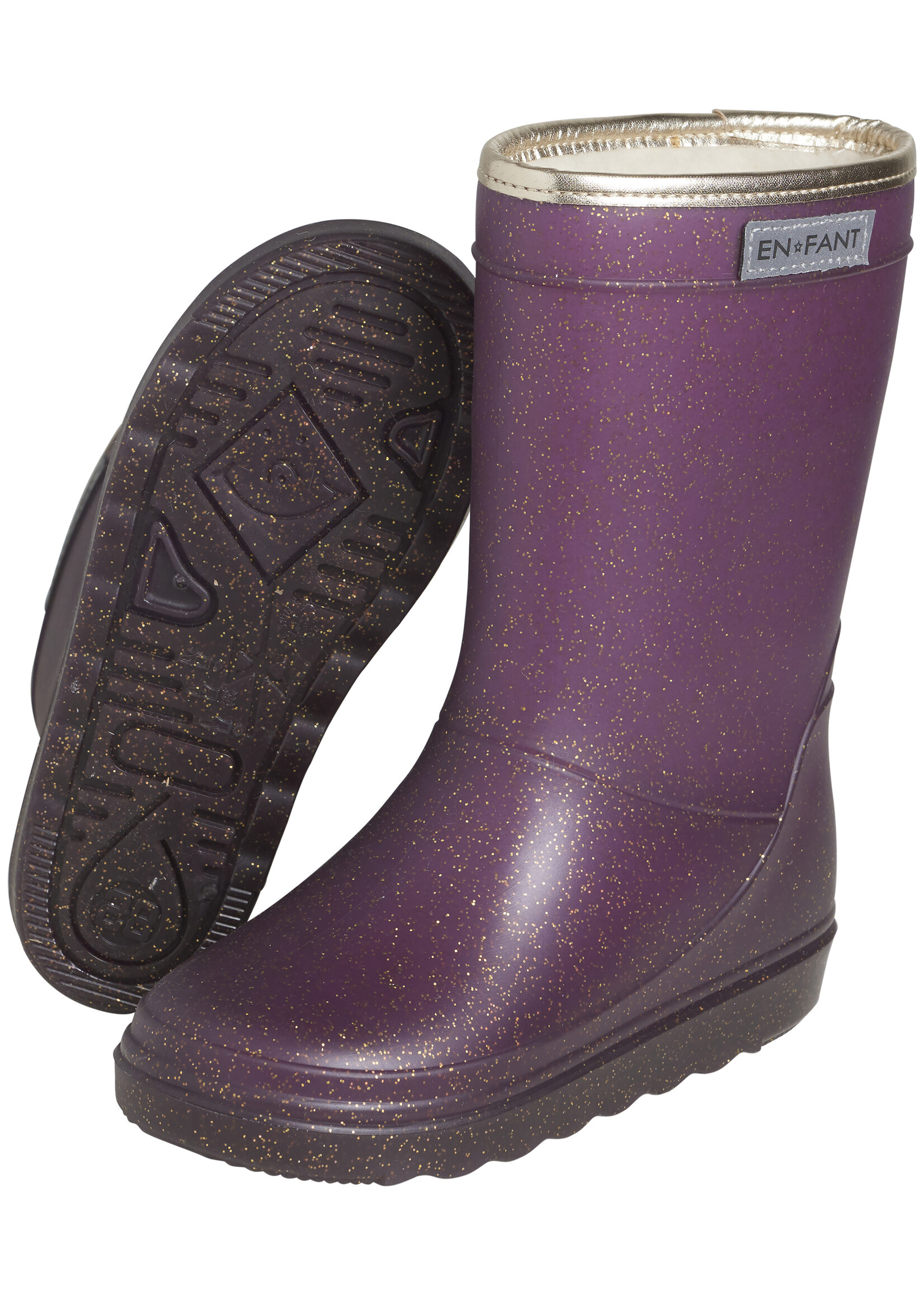 ENFANT Thermo Boots Glitter, Fig, W23