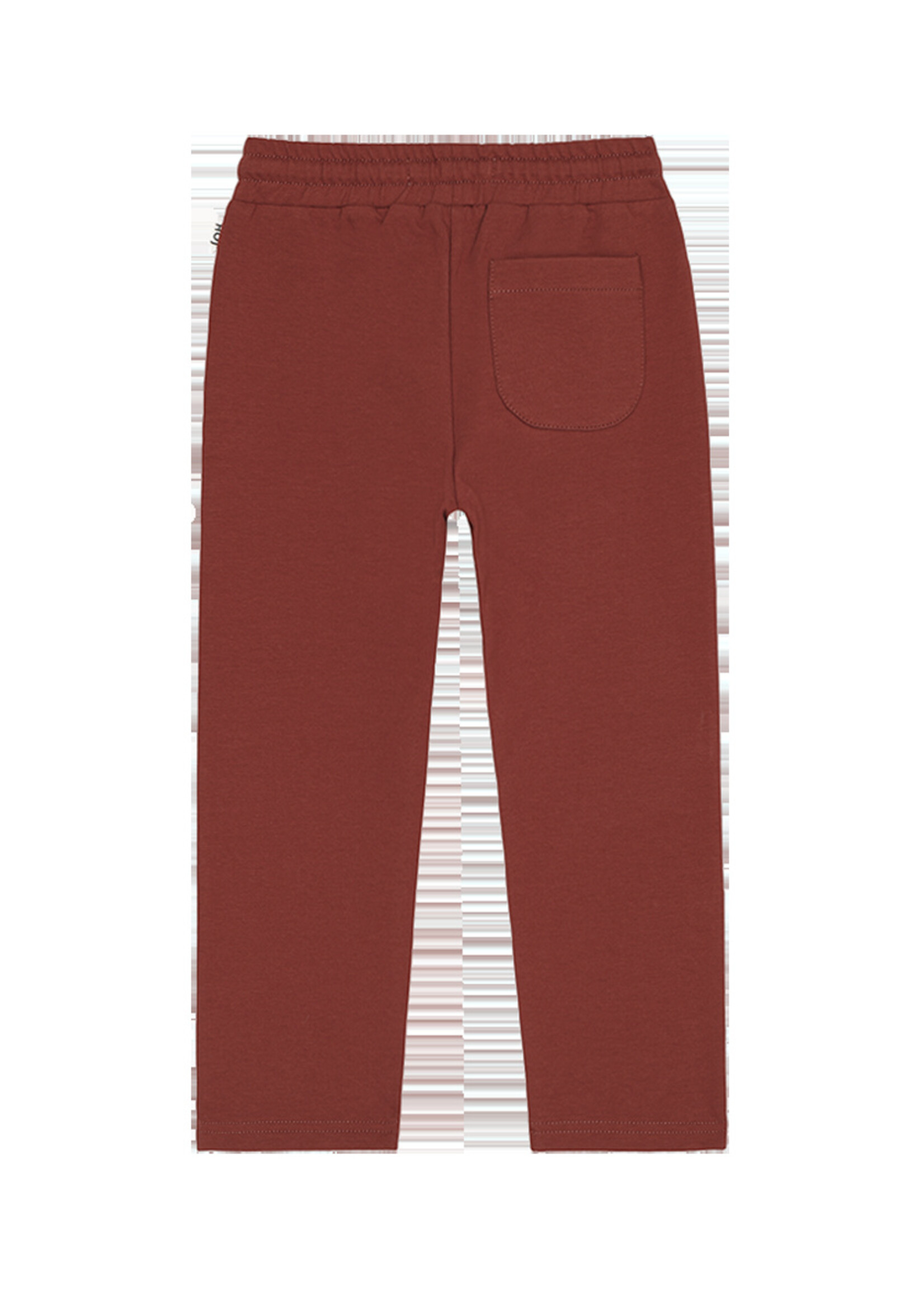 House of Jamie Joggers. Rustic Red