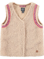 Babyface girls cardigan sleeveless, natural, BBE23508479