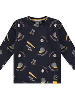 Babyface baby boys t-shirt long sleeve, dark blue, NWB23527631