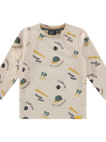 Babyface baby boys t-shirt long sleeve, bone, NWB23527631