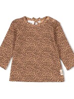 Feetje Longsleeve AOP - Favorite, Camel