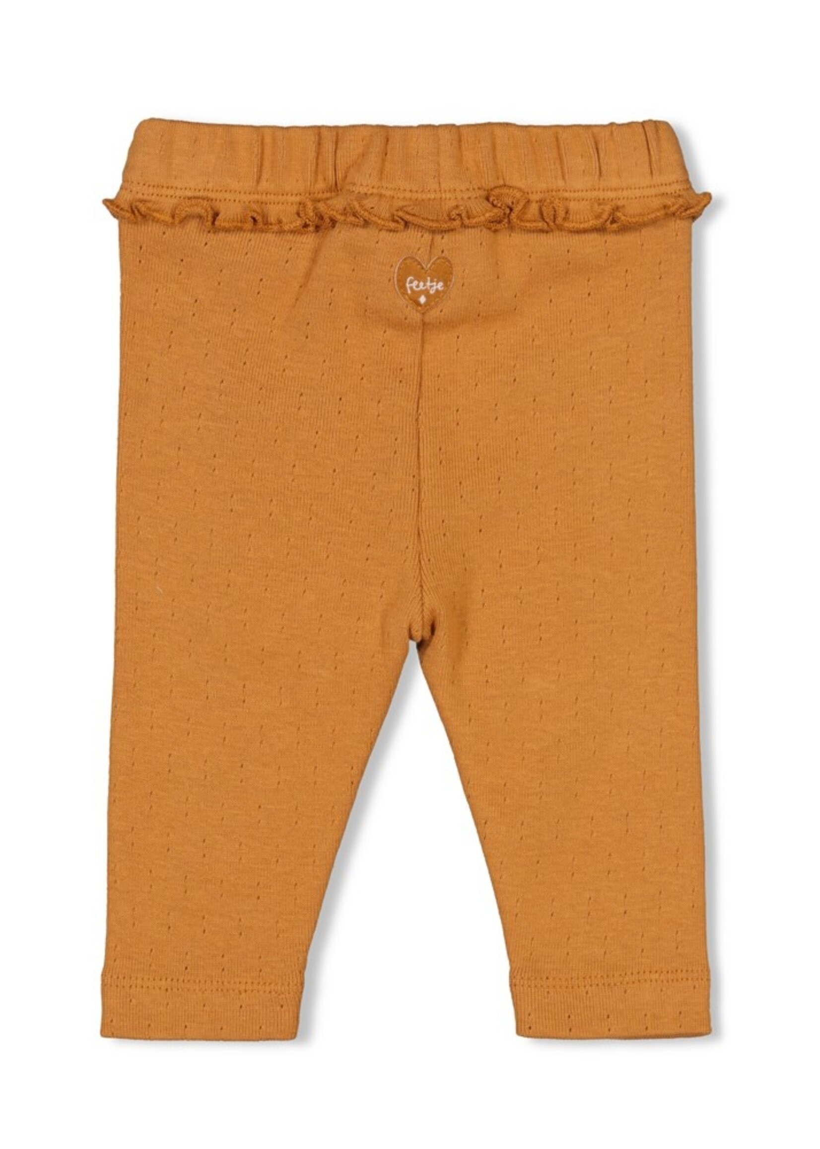 Feetje Legging AOP - My Happy Place, Camel