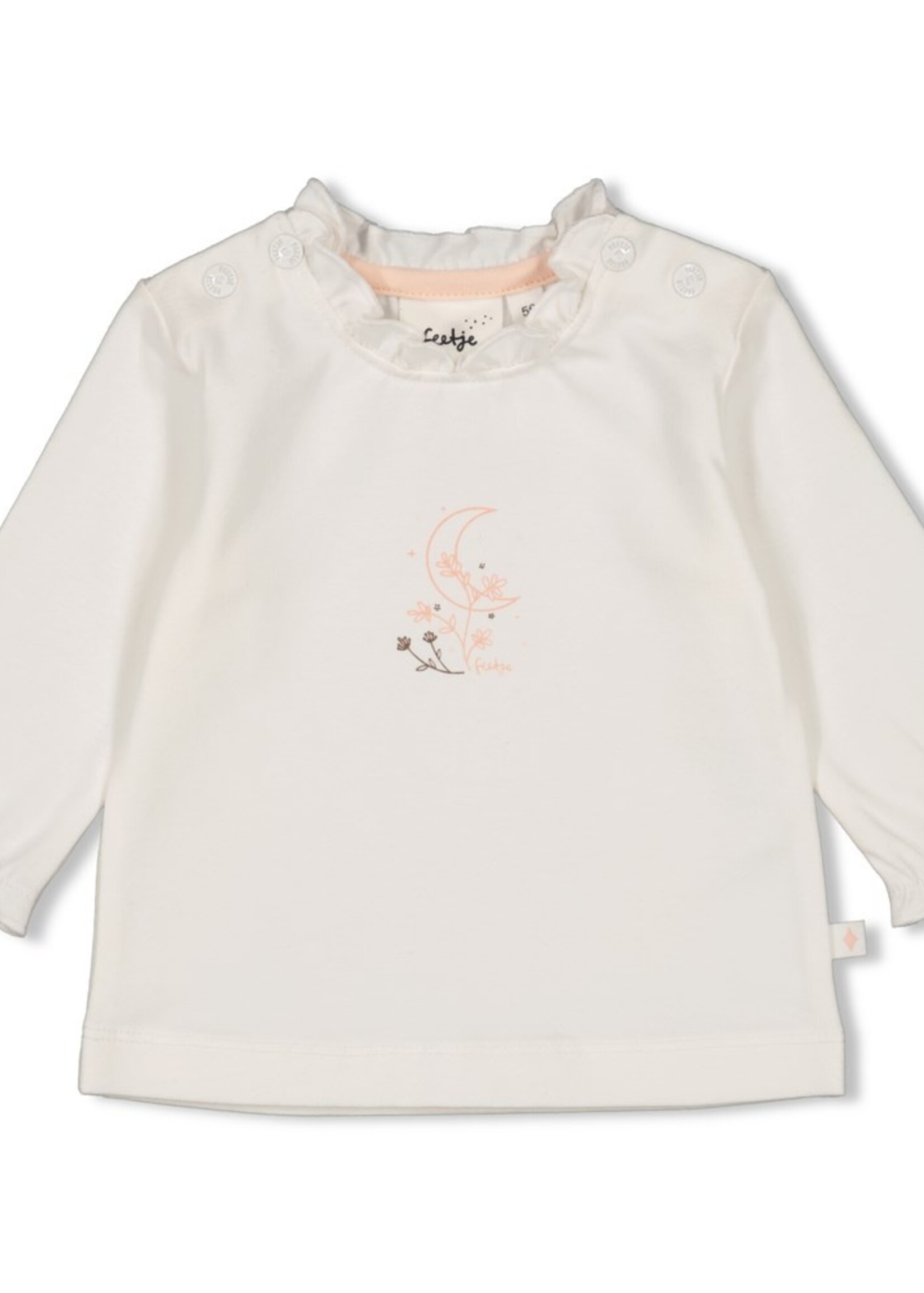 Feetje Longsleeve - Moonlight Flowers, Offwhite