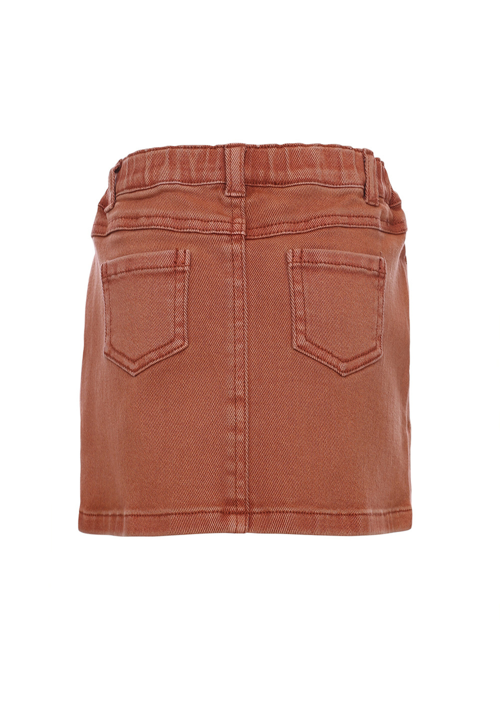 LOOXS Little Little twill denim skirt, TERRA