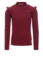 LOOXS Little Little rib tee l/s, MULBERRY PURPLE