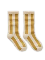 Sproet & Sprout Socks stripe honey. Honey