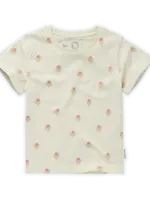 Sproet & Sprout T-shirt Ice cream print. Pear