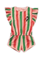 Sproet & Sprout Girls jumpsuit Stripe print. Blossom