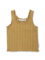 Sproet & Sprout Rib singlet top honey. Honey