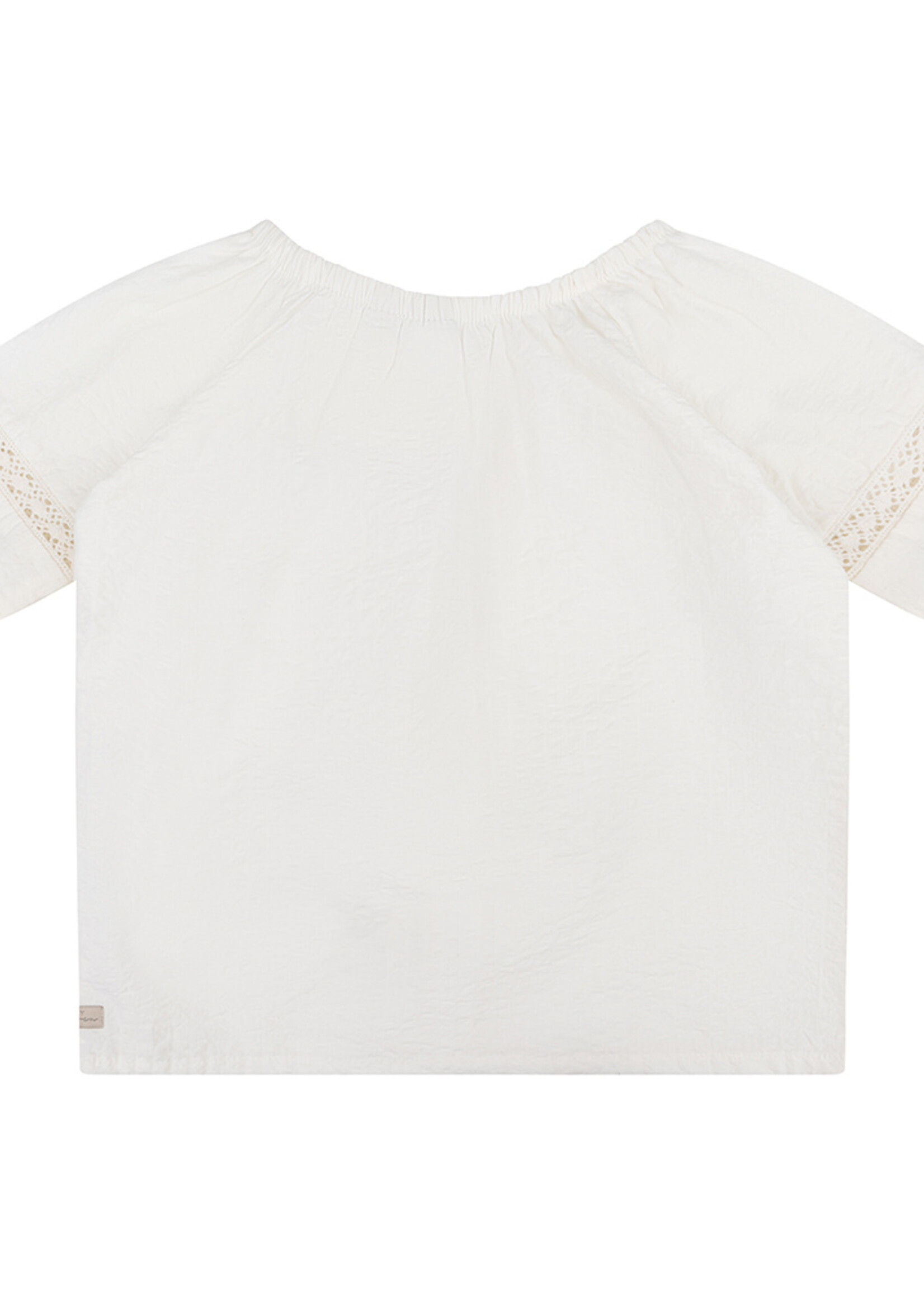 Daily7 Shirt Short Sleeve Poplin, Off White