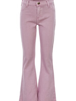 LOOXS Little Little twill flare pants, Purple rain