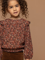 LOOXS Little Little crinkle top, Mini wildflower
