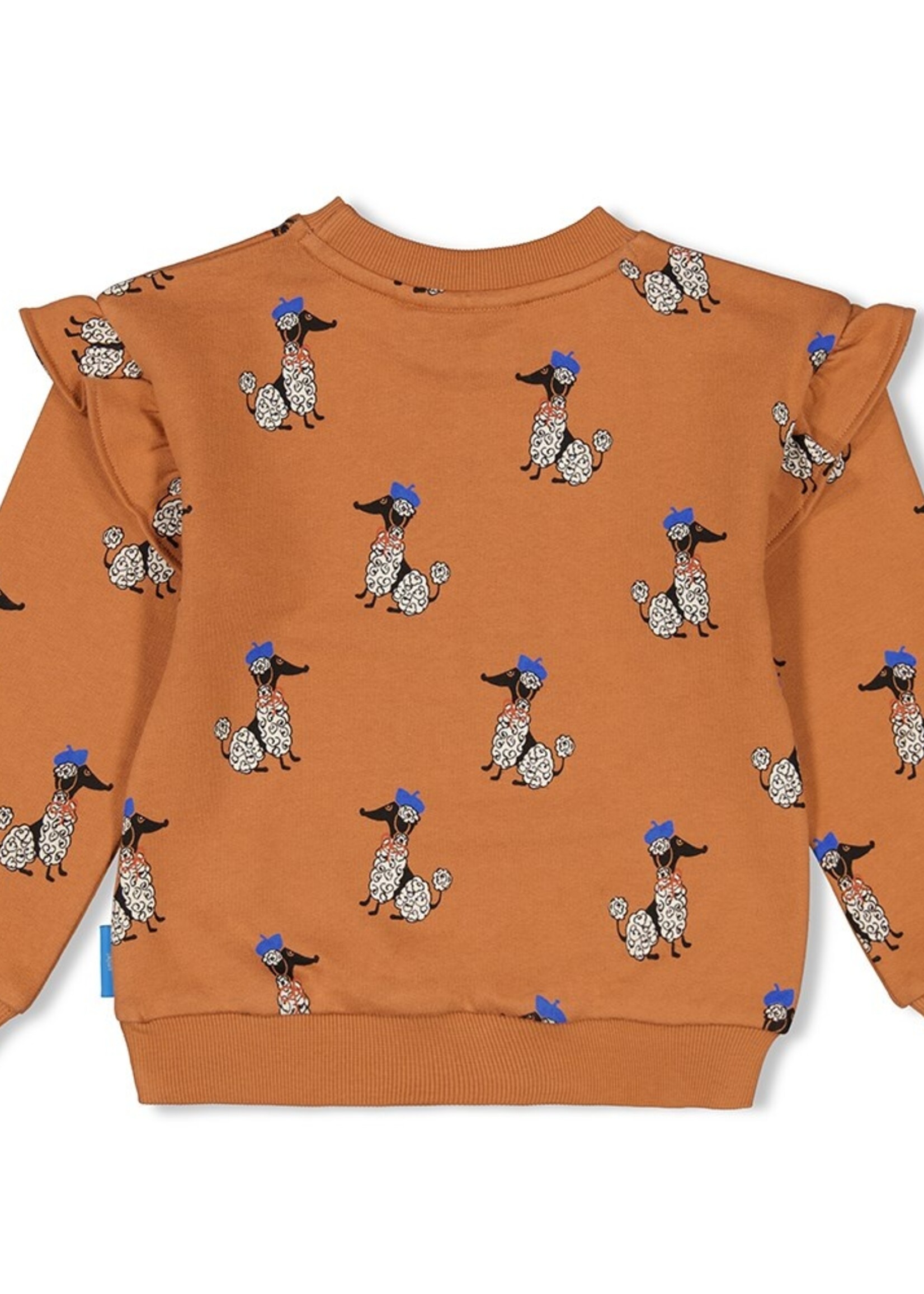 Jubel Sweater AOP - Amour Toujours, Camel