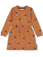 Jubel Jurk AOP - Amour Toujours, Camel