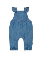 Noppies Girls Dungaree Fenain, Medium Blue Denim